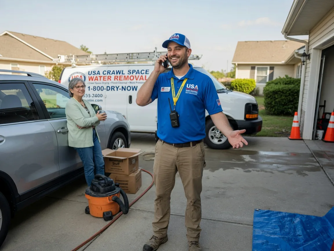 Crawl Space Water Removal Staley, NC FAQs
